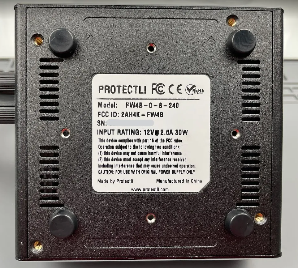 mounting holes