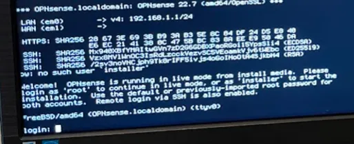 Login CLI View