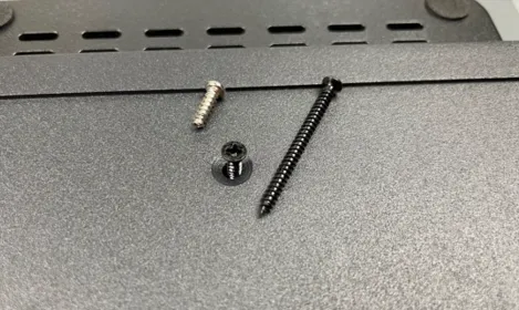 screwing in hardware